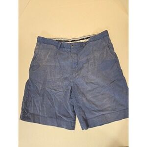 Tommy‎ Bahama Blue Flat Front Shorts Casual Comfort Size 38